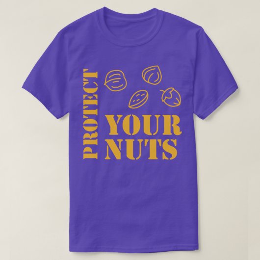 保護のおもしろい冗談 Tシャツ (デザイン正面)