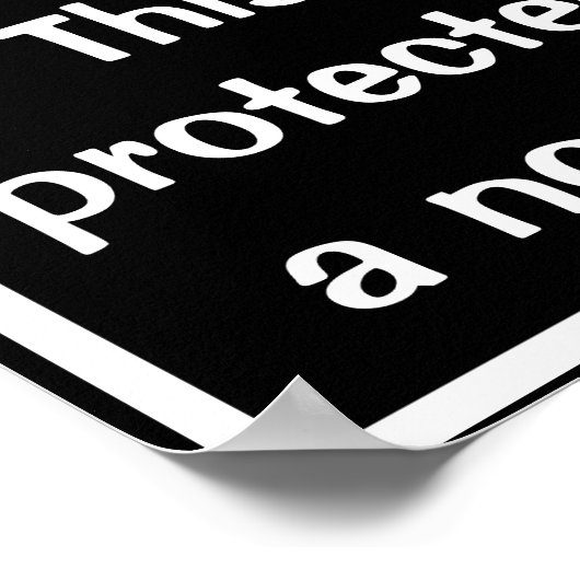 保護のポスターで ポスター (角)