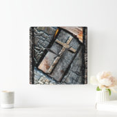 保護の範囲 スクエア壁時計 (ホーム)