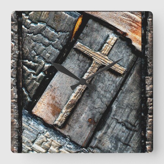 保護の範囲 スクエア壁時計 (正面)