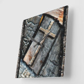 保護の範囲 スクエア壁時計 (傾斜)