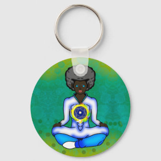 保護の青い光 キーホルダー