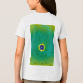 保護の青い光 トライブレンドＴシャツ (裏面)