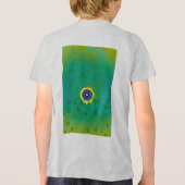 保護の青い光 トライブレンドＴシャツ (裏面)