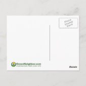 保護ウミガメ ポストカード (裏面)