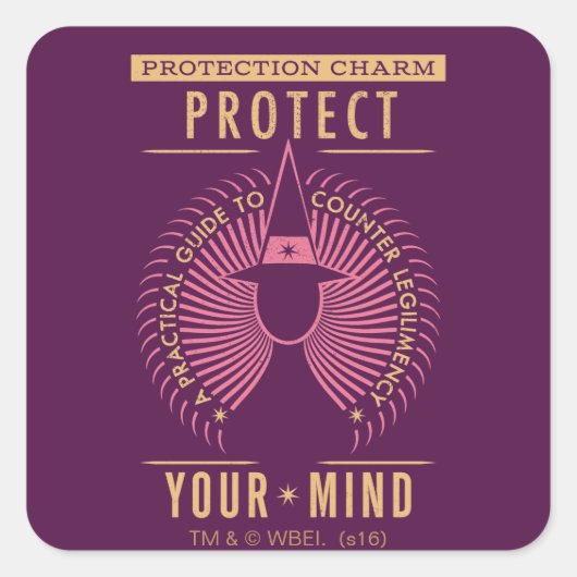 保護チャームガイドブック スクエアシール (正面)