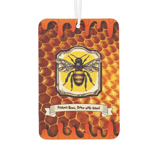 保護ビーズドライカスタムブ文字 カーエアーフレッシュナー (裏面)