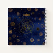 保護マンダラウィッチの魔法の異教の記号 ノートブック (裏面)