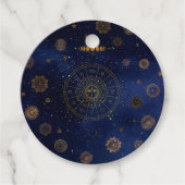 保護マンダラウィッチの魔法の異教の記号 フェイバータグ (正面)