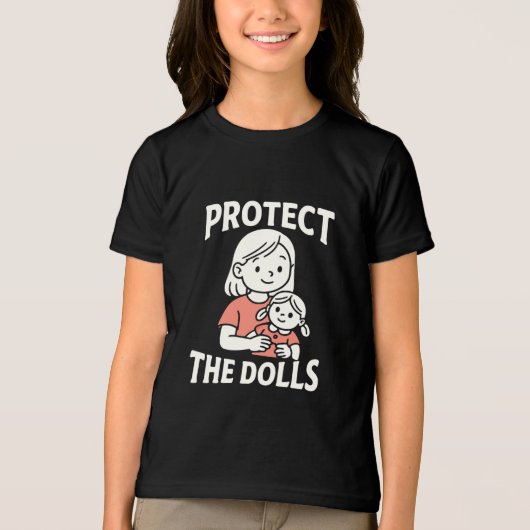 保護人形 トライブレンドTシャツ (正面)