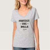保護人形 Tシャツ (正面)