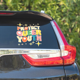 保護保護Youth Trans Kids LGBTQ シール