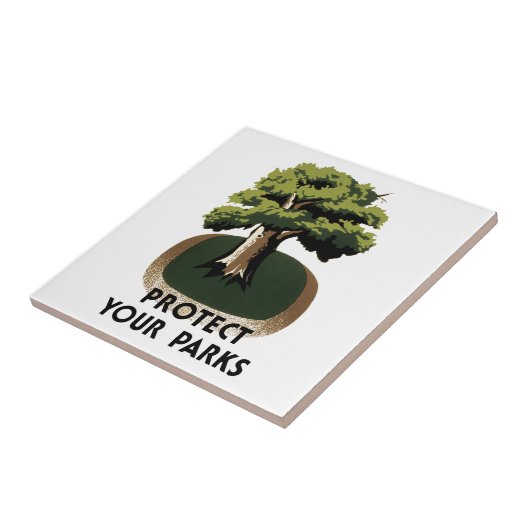 保護公園 タイル (側面)