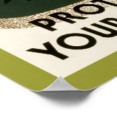 保護公園 ポスター (角)