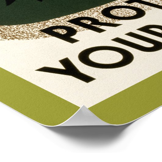 保護公園 ポスター (角)