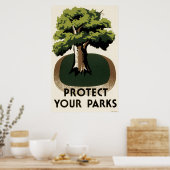 保護公園 ポスター (キッチン)