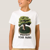 保護公園 Tシャツ (正面)