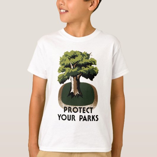 保護公園 Tシャツ (正面)