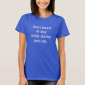保護動物 Tシャツ (正面)