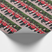 保護周波数帯、バッキンガム宮殿、ロンドン、イギリス ラッピングペーパー (角)