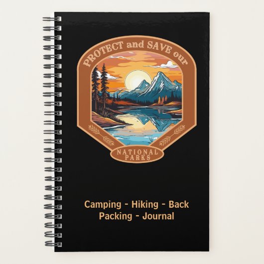 保護国立公園 プランナー手帳 (正面)