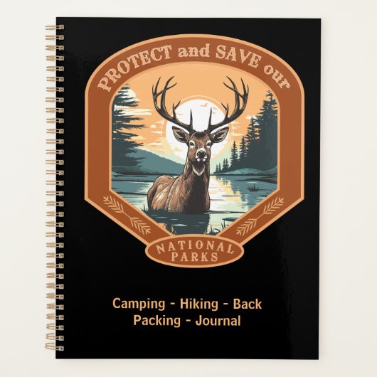 保護国立公園 プランナー手帳 (正面)