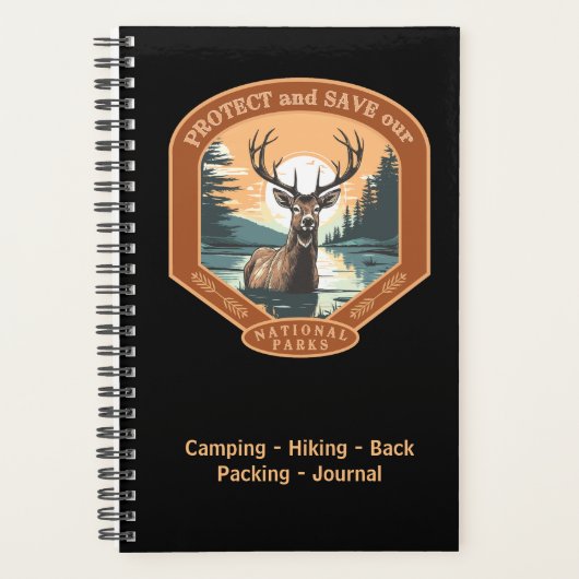 保護国立公園 プランナー手帳 (正面)