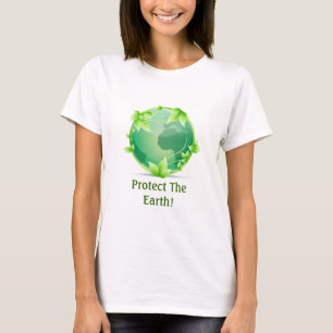 保護地球 Tシャツ