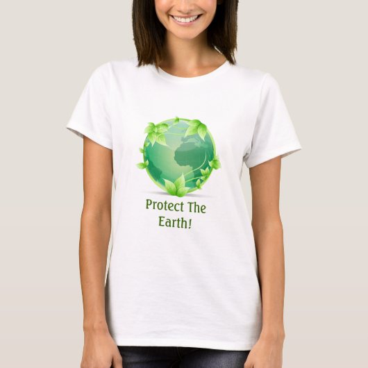 保護地球 Tシャツ (正面)