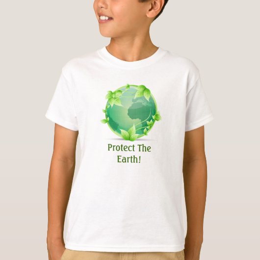 保護地球 Tシャツ (正面)