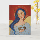 保護天使 カード (黄色い花)