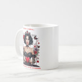 保護女王 コーヒーマグカップ (正面左)