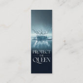 保護女王 スキニー名刺 (正面)