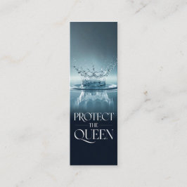 保護女王 スキニー名刺