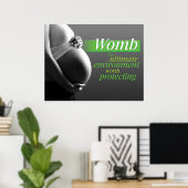 保護女 ポスター (ホームオフィス)