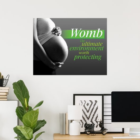 保護女 ポスター (ホームオフィス)