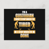 保護学校の管理人です ポストカード (正面)