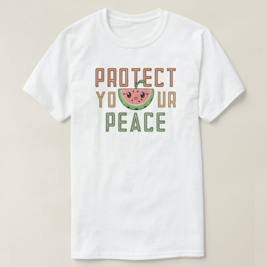 保護安 Tシャツ (デザイン正面)