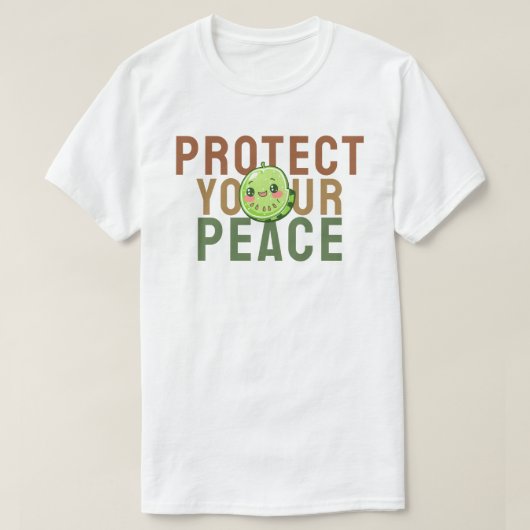 保護安 Tシャツ (デザイン正面)