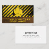 保護帽 | 建築 名刺 (正面/裏面)