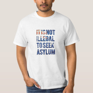 保護所-オーストラリア--を追求することは違法ではないです Tシャツ
