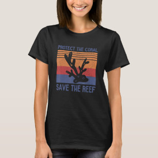 保護救サンゴ礁_1 Tシャツ