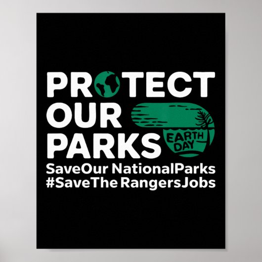保護救National Parks Earth Da ポスター (正面)