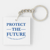 保護未来 キーホルダー (裏面)
