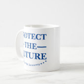 保護未来 コーヒーマグカップ (正面左)