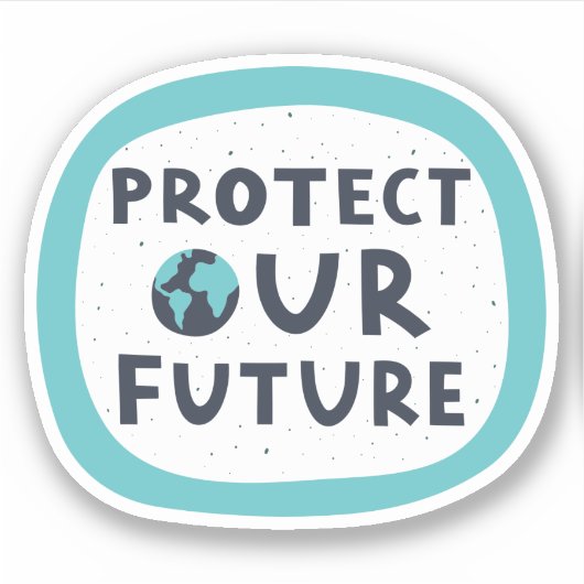 保護未来 シール (正面)