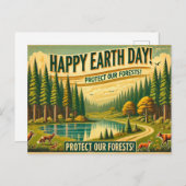 保護林 ポストカード (正面/裏面)