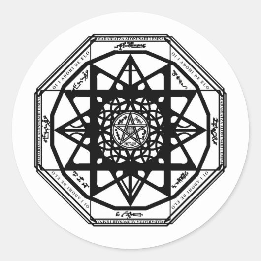 保護標識 ラウンドシール (正面)