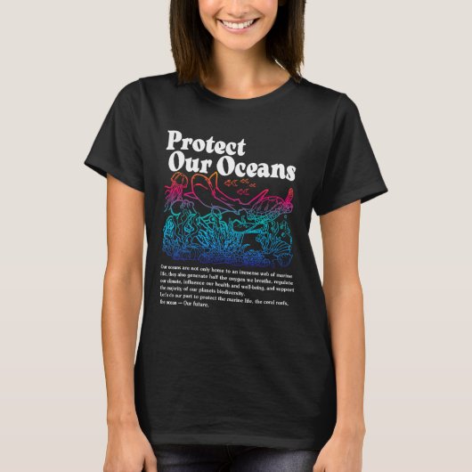 保護海海海海日 Tシャツ (正面)