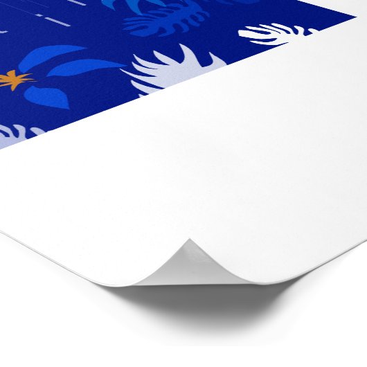 保護熱帯雨林！ ポスター (角)